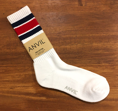 ANVIL USA Cotton Crew Socks アンビル クルーソックス