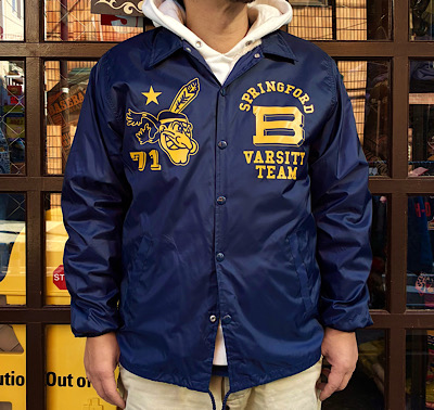 BUDDY オリジナル コーチジャケット 裏ボア(ポリエステル)