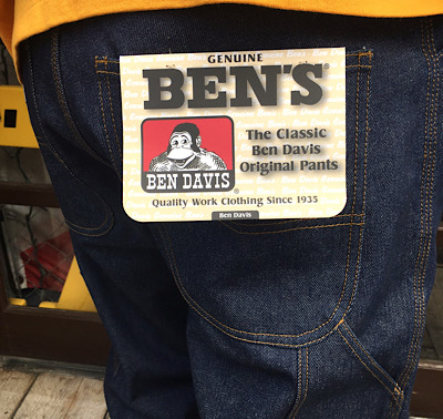 BEN DAVIS ベンデイビス デニムペインターパンツ