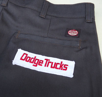 「DODGE TRUCKS」deadstock patch