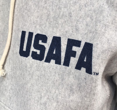 Champion USAFA リバースウィーブ(青タグ)プルオーバースウェット 