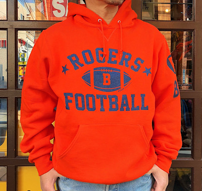 BUDDY 別注 RUSSELL ATHLETIC プルオーバーパーカー