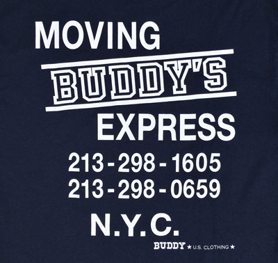 BUDDY オリジナル ロングスリーブＴシャツ BUDDY’S EXPRESS