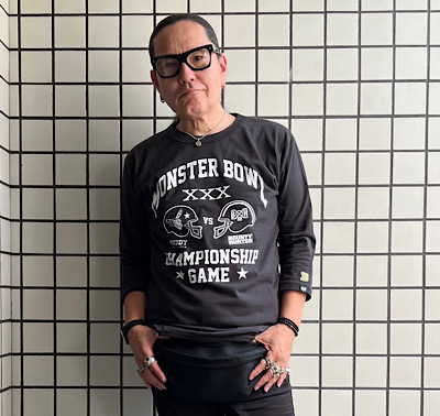 BUDDY x BOUNTY HUNTER コラボ ベースボールTシャツ 七分袖