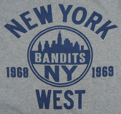 BUDDY 別注 Champion ロングスリーブTシャツ NEW YORK BANDITS