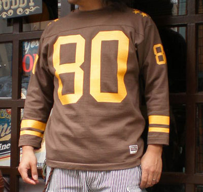 BUDDY オリジナル フットボールシャツ #80/BUDDY U.S.CLOTHING