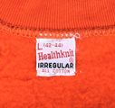 デッドストック Vintage Healthknit ヘルスニット ラグラン 無地 スウェット