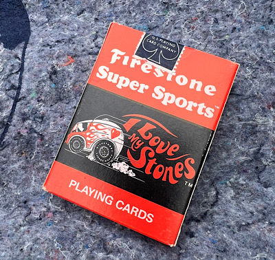 ヴィンテージ Vintage デッドストック Firestone Playing Card
