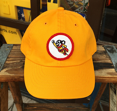 KIDS!! Vintage マイティ・マウス ワッペン付き ローキャップ