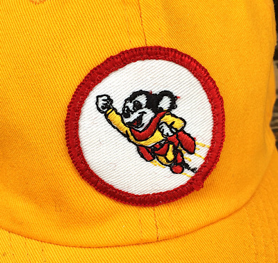 KIDS!! Vintage マイティ・マウス ワッペン付き ローキャップ
