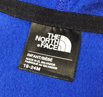 THE NORTH FACE ベビー フリース フーディー 18M-24M BLUE